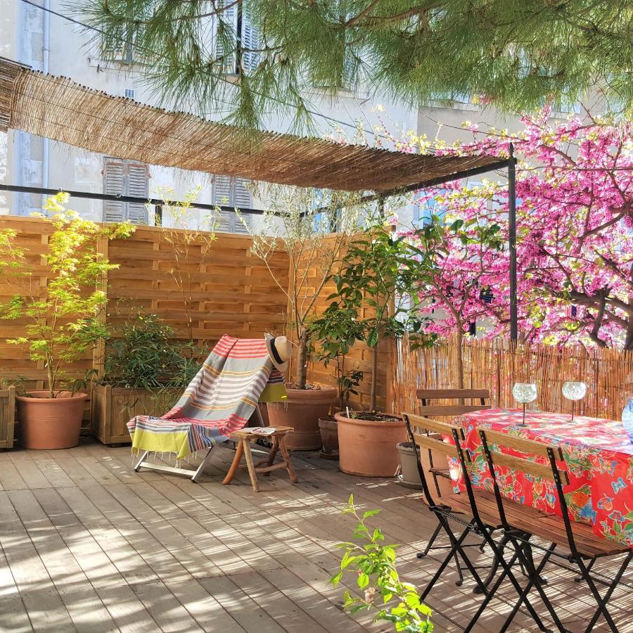 Little House With A Large Roof Garden In The City Center Marsiglia Esterno foto